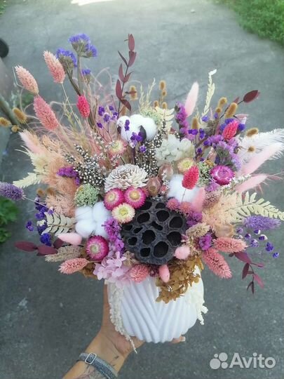 Букет декор сухоцветы