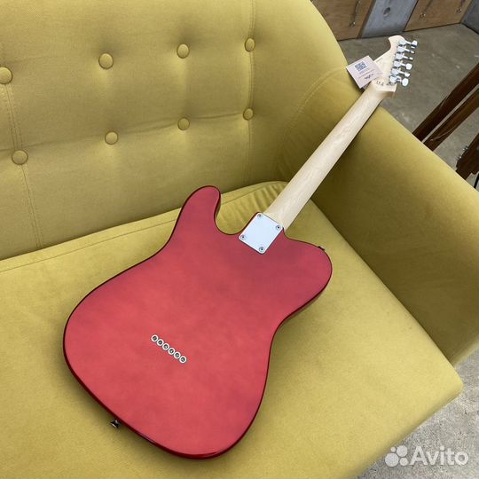 Гитара telecaster candy apple aria