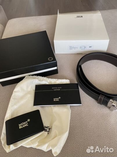 Ремень мужской Montblanc оригинал