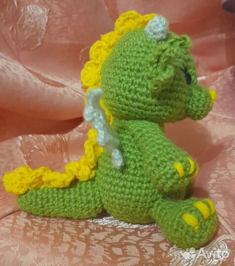 Мягкая игрушка дракончик символ этого года
