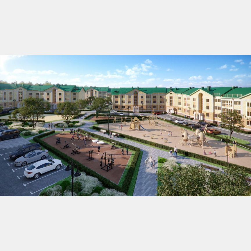 2-к. квартира, 67,2 м², 2/3 эт.