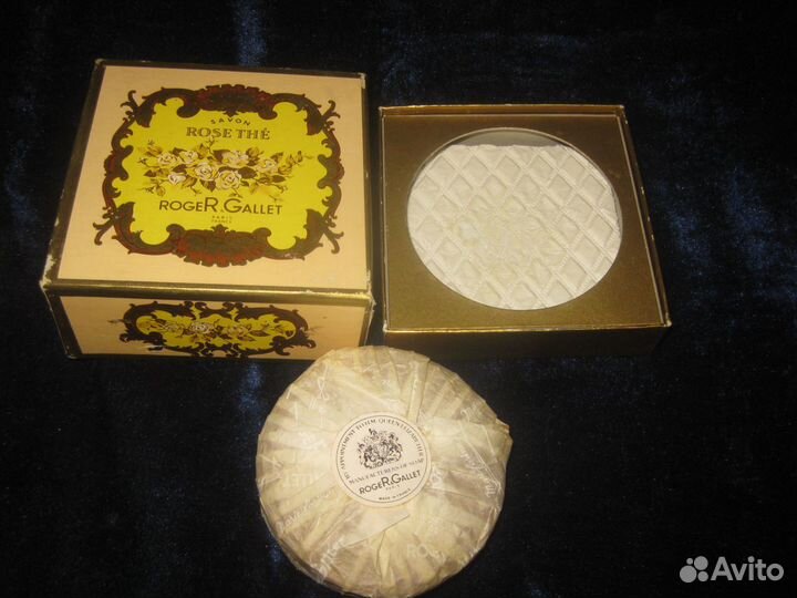 Мыло Roger & Gallet Франция. savon rose THE. Чайна