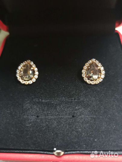 Золотые серьги
