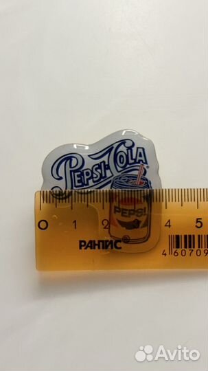 Значок брошь Pepsi Cola