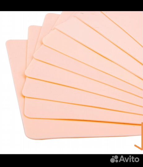 Кожа для отработки техник татуажа бежевого цвета