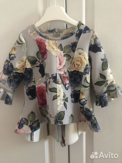 Блузы, брюки, свитшот, костюм monnalisa, dolce&gab