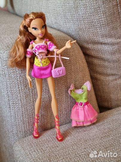 Куклы winx винкс mattel Флора