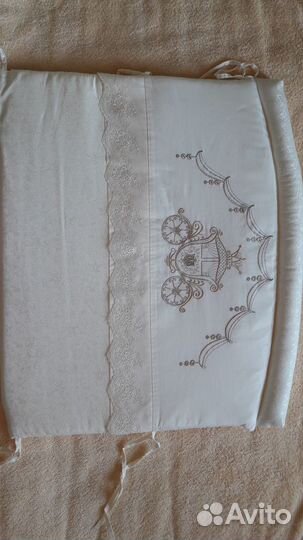 Бортики на кроватку Lappetti, подушка, белье