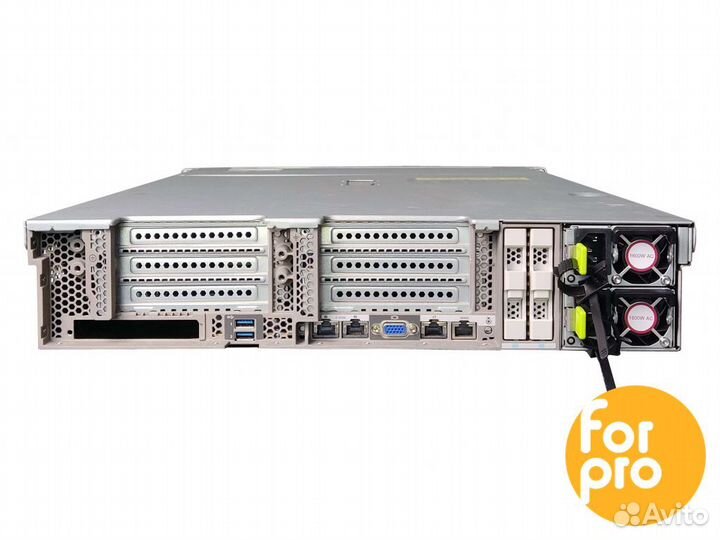 Сервер cisco UCS c240 M5 24SFF 2x6140Gold 32GB