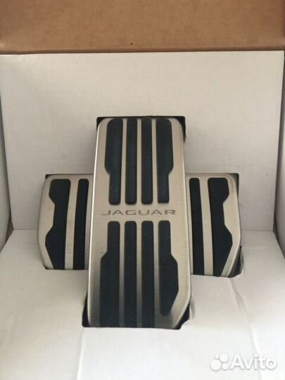 Накладки Ягуар Jaguar XE на педали Новые Оригинал