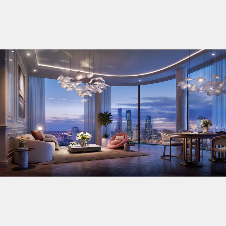 2-к. квартира, 70,5 м², 24/46 эт.