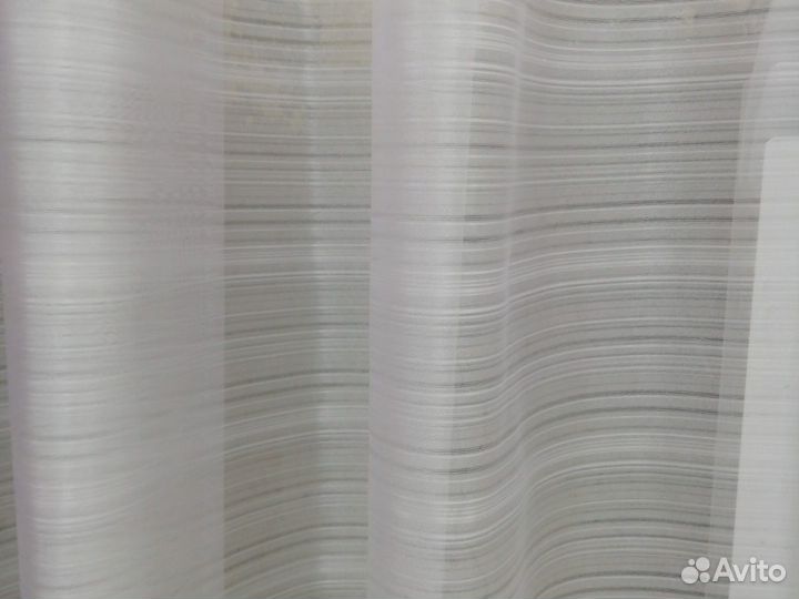 Тюль на люверсах