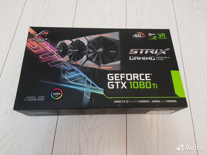 Видеокарта asus ROG strix gtx 1080 ti 11 gb