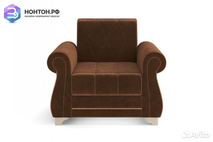 Кресло Порто коричневое