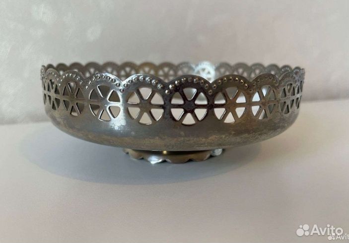 Сахарница с крышкой и конфетница СССР