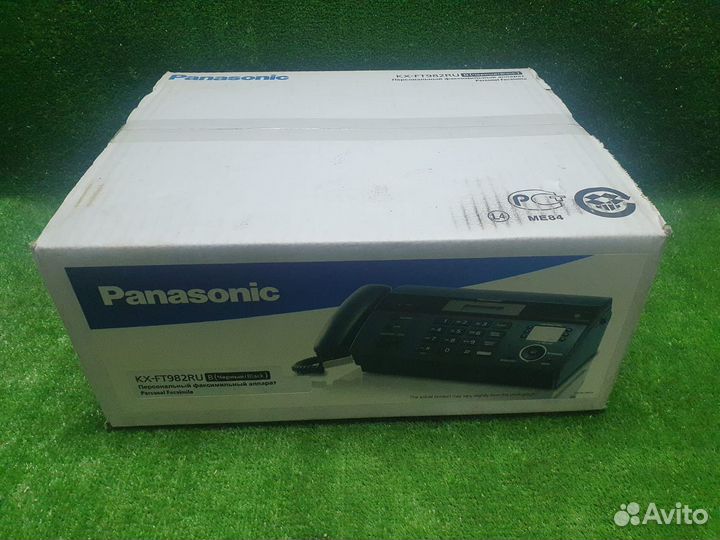 Факс Panasonic kX-FT982RU, черный