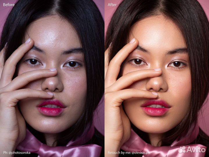 Ретушь и обработка фотографий