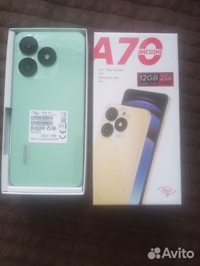 Itel A70, 4/256 ГБ