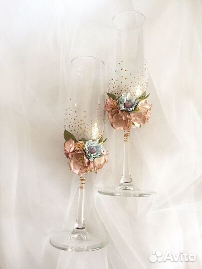 Бокалы на свадьбу