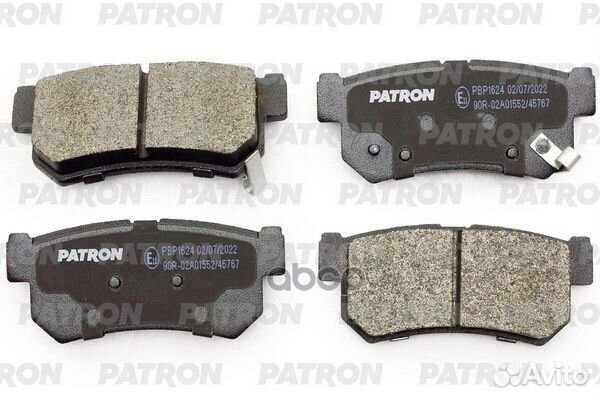 Колодки тормозные дисковые зад, daewoo: rexton