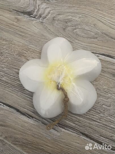 Тайское мыло ручной работы Цветок Франжипани