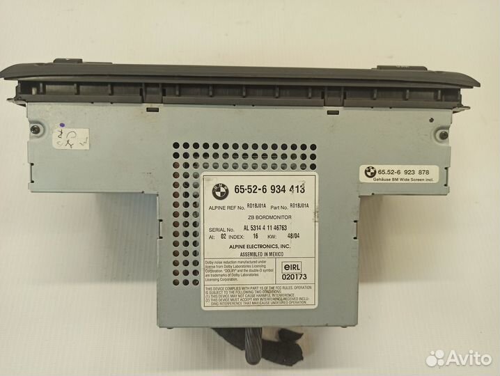 Магнитола BMW X5 E53