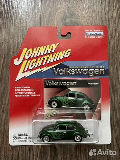 Johnny Lightning VW Beetle 1964-2002 16 шт