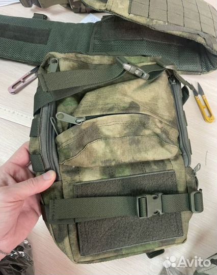 Брoнежилeт плитник с баллистикой в сборе