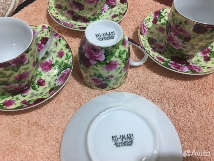 Японский сервиз Ko-Imari Japanese Bon Porcelane