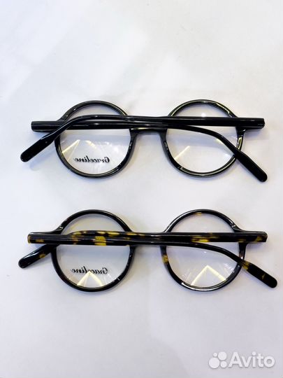 Очки круглые ретро винтаж ацетат оправа Graceline