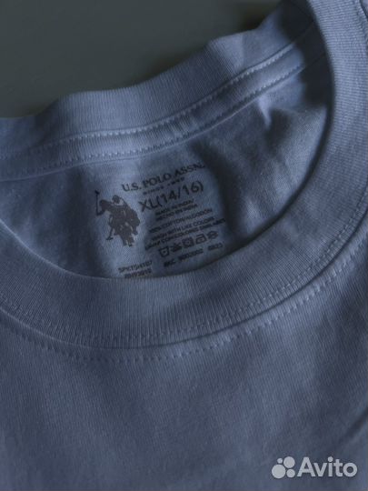 Футболка белая для мальчика u.s.polo assn 158