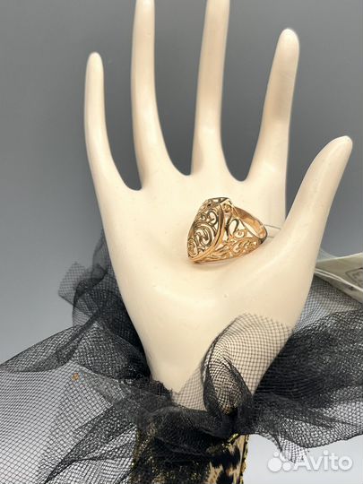 Кольцо СССР новое Лодочка