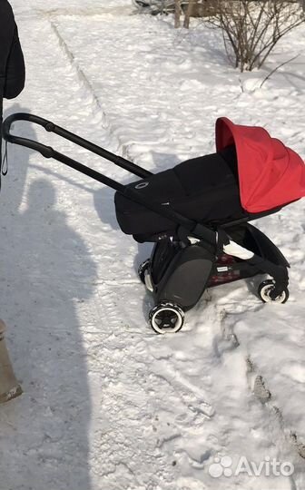 Коляска bugaboo ant+ люлька вкладыш с 0+дождевик