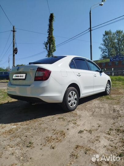 Skoda Rapid 1.6 МТ, 2018, 198 000 км