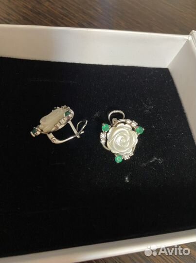 Серебряные серьги