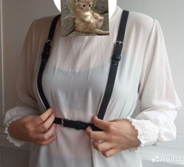 Портупея, ремни кожа