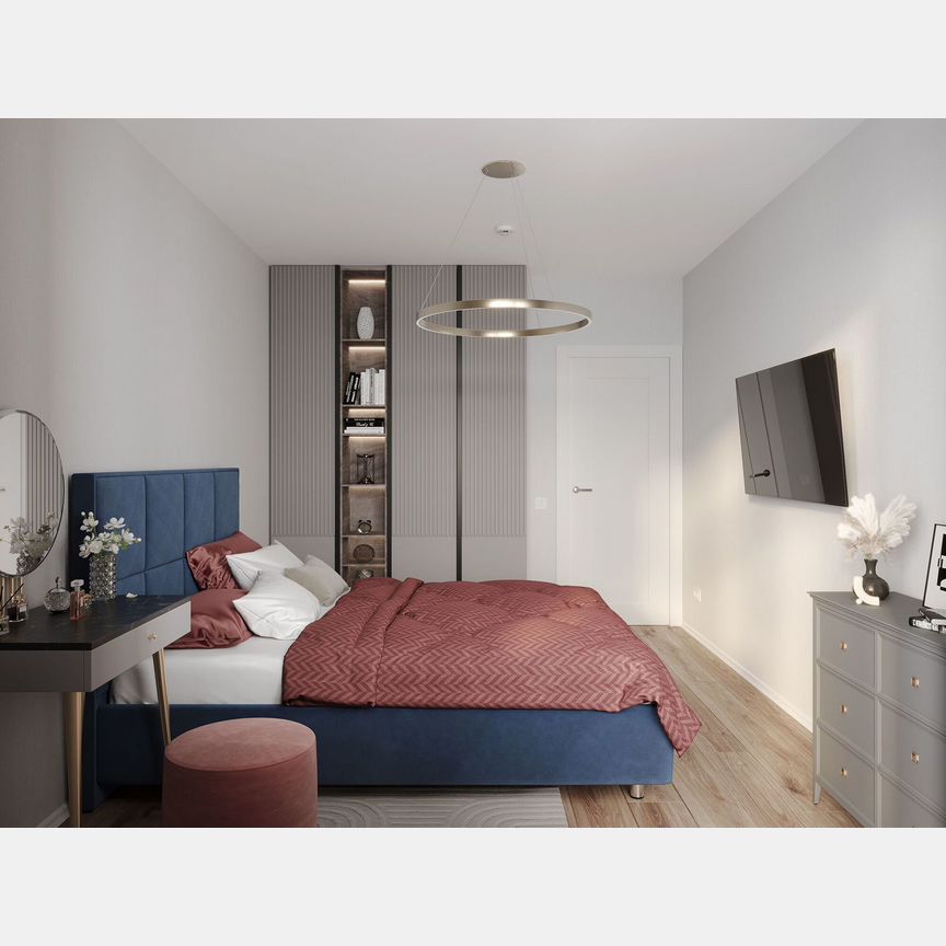2-к. квартира, 50,7 м², 5/19 эт.