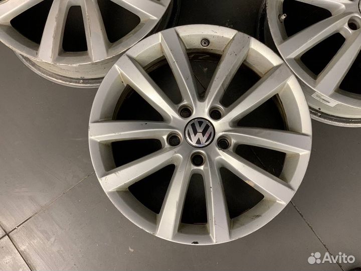 Диски литые на Volkswagen 5x112 R17 с датчиками