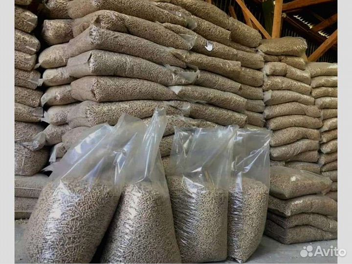 Пеллеты древесные оптом от 10 т. Вид а1