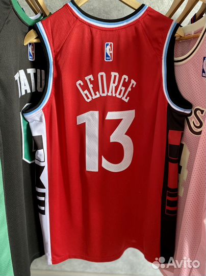 Баскетбольная джерси майка George Clippers