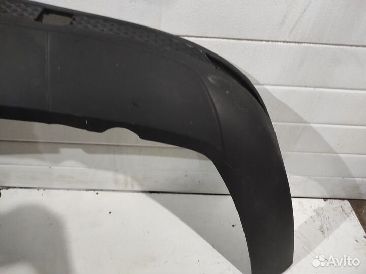 Бампер задний губа форд фокус 3 дорест седан