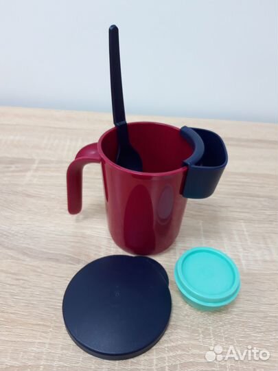Кружка с ложкой Tupperware