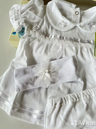 Комплект для новорожденной девочки новый