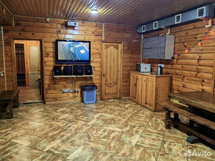 Сауна, баня, беседки, бильярд, дом на сутки