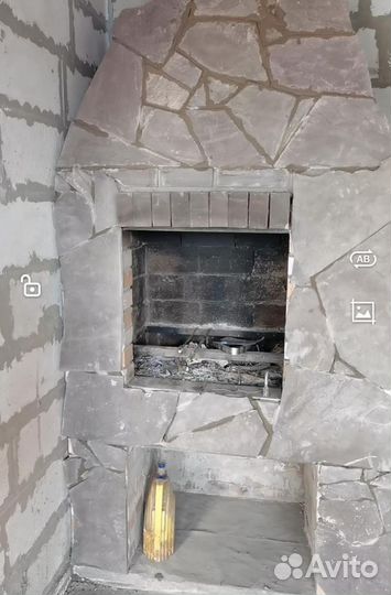 Печи камины барбекю из кирпича