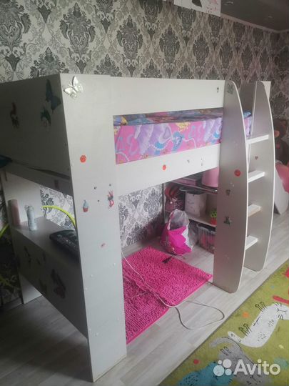 Кровать чердак бу