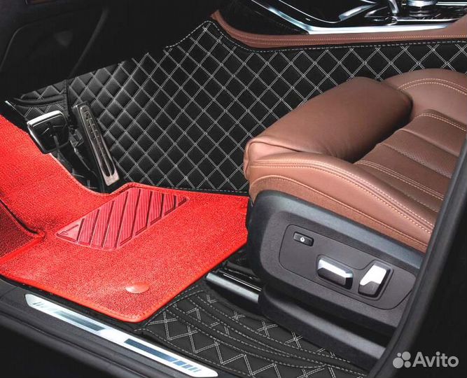 3D Коврики GAC Салон Багажник Экокожа