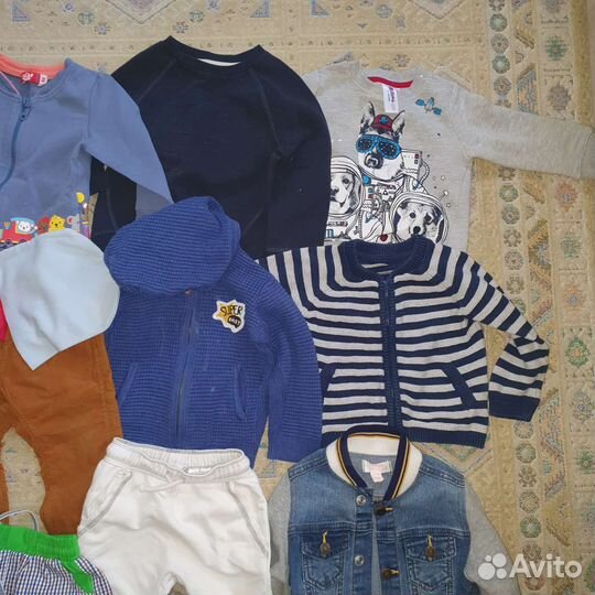 Вещи пакетом для мальчика 80