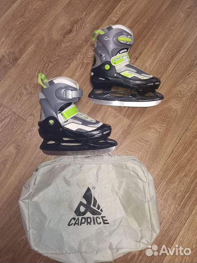 Коньки детские раздвижные 34-37