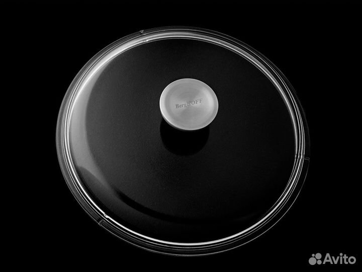 Сотейник со стеклянной крышкой с двумя ручками